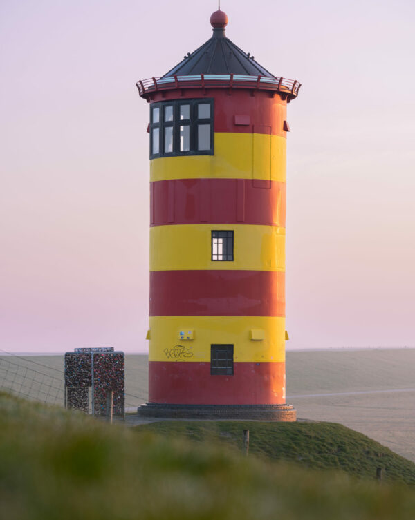 Postkarte Pilsumer Leuchtturm